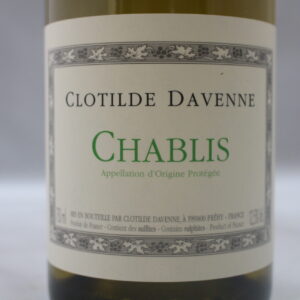 champagne-wijnen de blender Clotilde Davenne Chablis