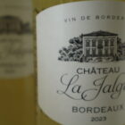 champagne en wijnen de blender Château La Jalgue Bordeaux Blanc