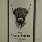 Champagne en wijnen de blender Vache d'Automme Grenache-Syrah-Mourvedre