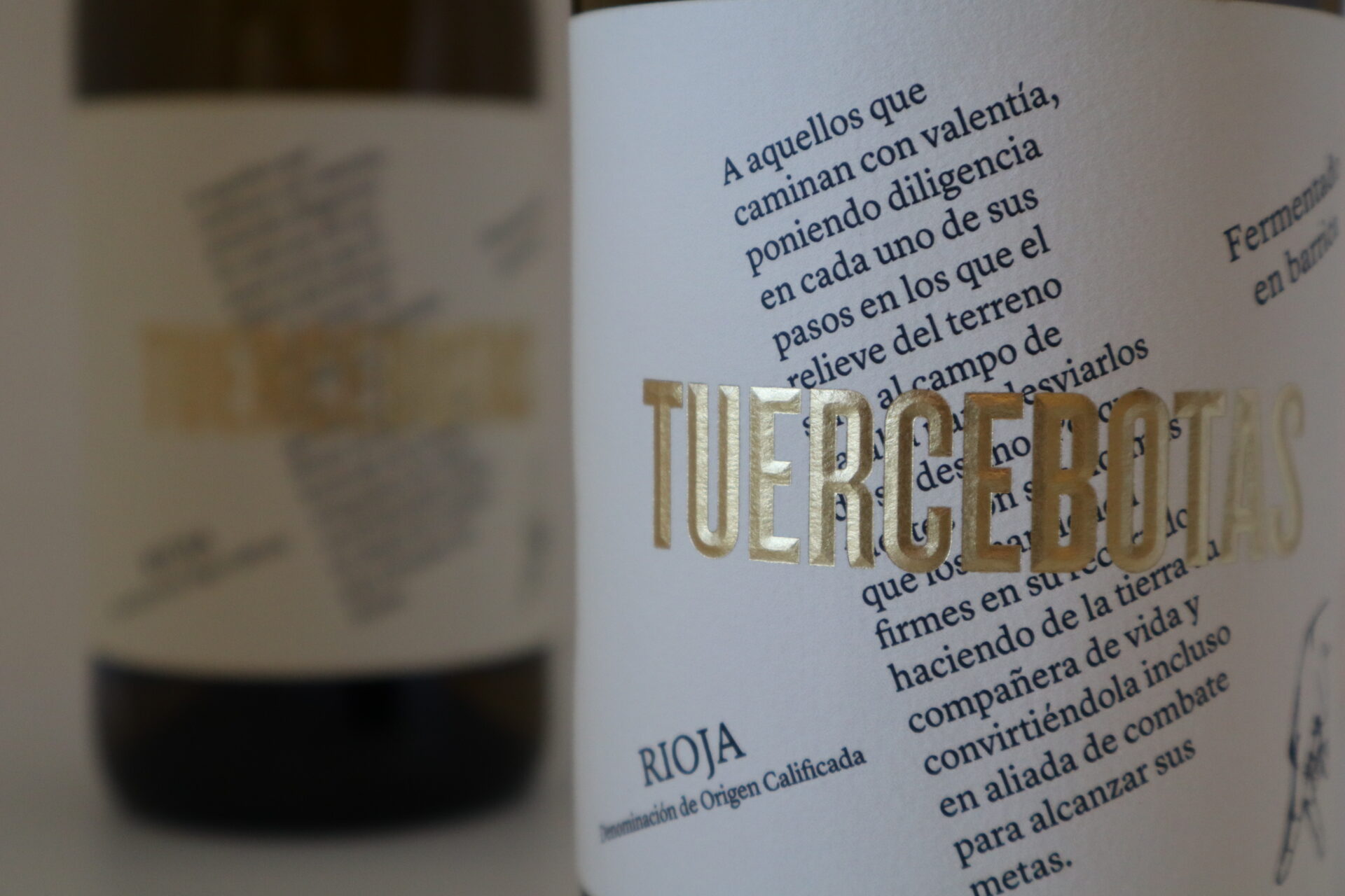 champagne en wijnen de blender Tuercebotas Rioja Blanco