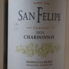 Champagne en wijnen de blender San Felipe Classic Chardonnay