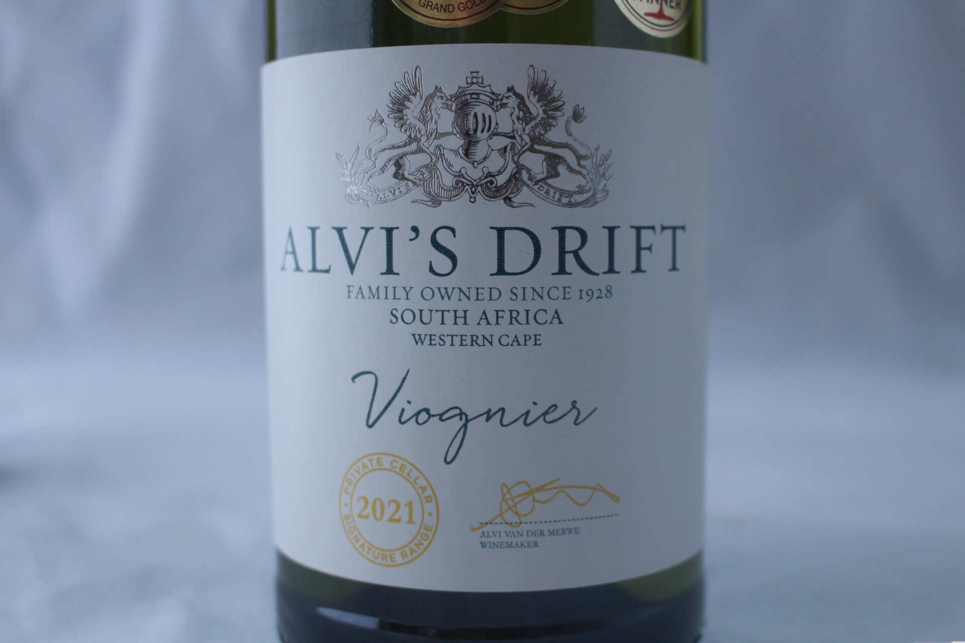 champagne-wijnen de blender Alvi's Drift Viognier