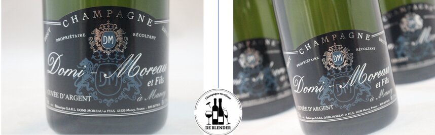 champagne en wijnen de blender Champagne Domi-Moreau Cuvée d'Argent