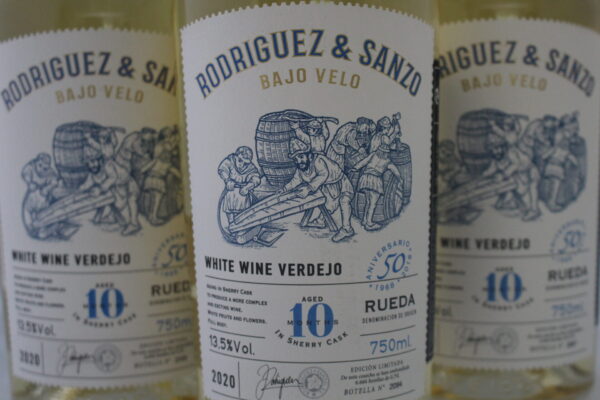 champagne-wijnen de blender Rodriguez&Sanzo Bajo Velo Verdejo