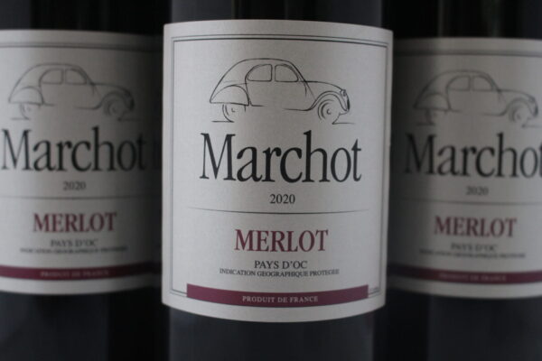 champagne-wijnen de blender Marchot Merlot