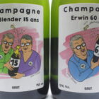 champagne en wijnen de blender 60 jaar Erwin