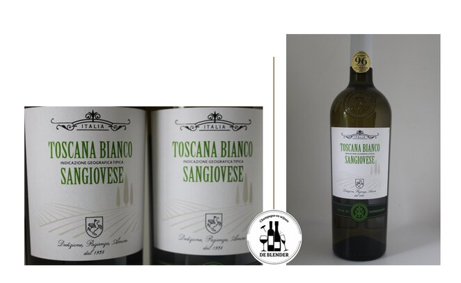 champagne en wijnen de blender Toscane Bianco Sangiovese IGT