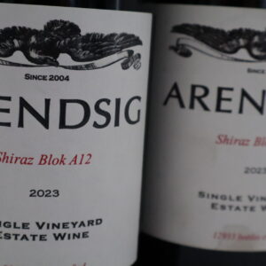 Champagne en Wijnen de blender Arendsig Shiraz Blok A 12